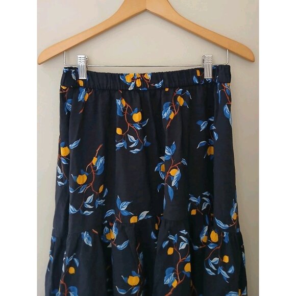 Ann Taylor Pull On Midi Skirt - Picture 2 of 9